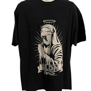 Golden Eagle Black Nun T-Shirt. Size XL